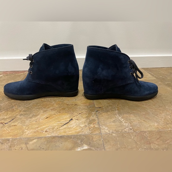 Prada SPORT Calzature Donna Wedge Boots Color Oltremare Size 39 - Picture 7 of 12